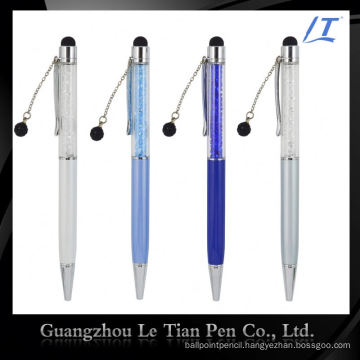 Simple Design Promotion Gift Ballpoint Pen with Crystals